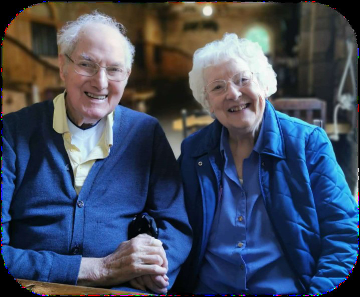 Neville Wanless and wife Pat